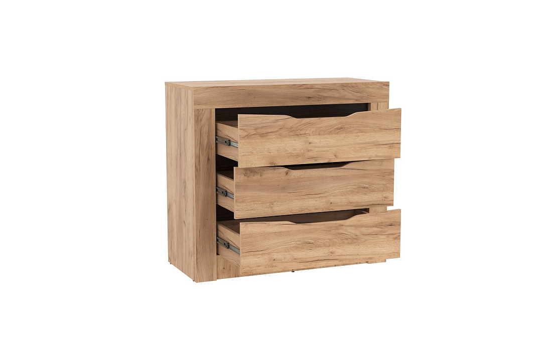 Комод 90.04 Флорида дуб золотой/венге/ДВПО белый